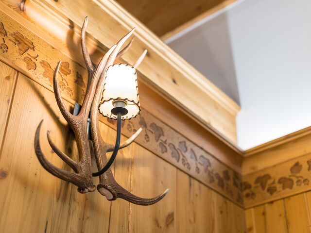 Detail Wandlampe Restaurant
